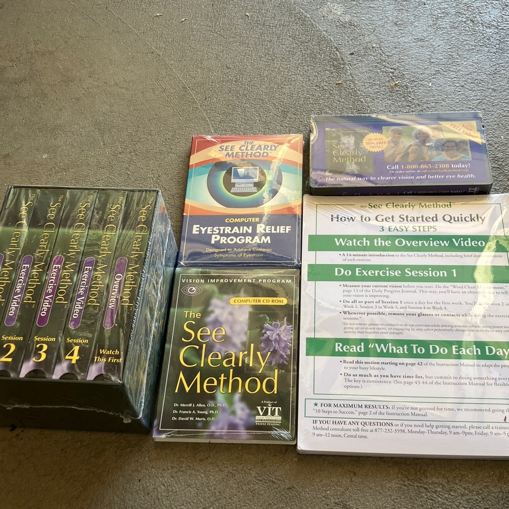 Vision Improvement Program - NEW‎ AND FACTORY SEALED COMPLETE SET